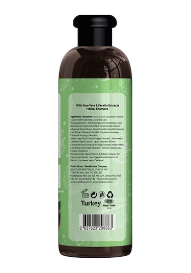 Phytoflora Tuzsuz Aloe Vera ve Keratinli Şampuan 400 ML