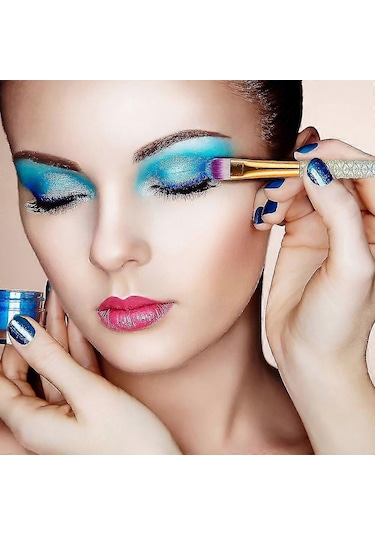 Makyaj Fırçası Seti 11 Adet Makyaj Fırçası Kozmetik Fırçaları Göz Farı Fırçası