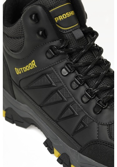 Proshot Garcıa Hı 5pr Gri Erkek Outdoor Bot 000000000102045305 Gri-sarı