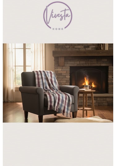 Scotch Battaniye 180 220 Cm Lüks, Yumuşacık Ve Sıcak Tutucu Konfor Battaniyesi Bordo