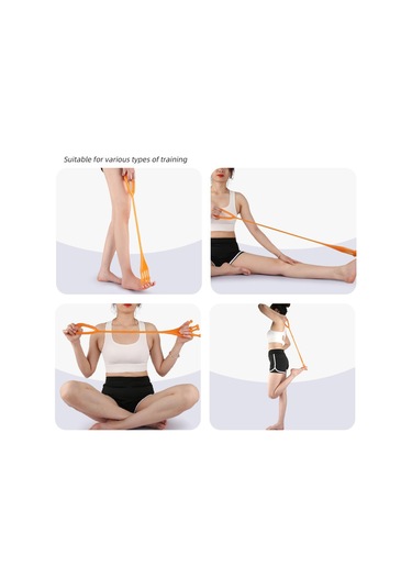 Suntek Ayak Parmakları Eğitim Bandı Direnç Bacak Germe Menekşe