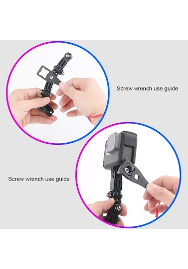 2 Set Bisiklet Kask Yapıştırıcı Çok Eklemli Kol Gopro Hero11 Siyah / Hero10 Siyah / Gopro Hero9 Siyah / Hero8 Siyah / Hero7 / 6/5 / 5 Oturum / 4 Oturum / 4 /3 /3 /2 / 1, Djı Osmo Action Ve Diğer Aksiyon Kameraları Stil 3 Diğer