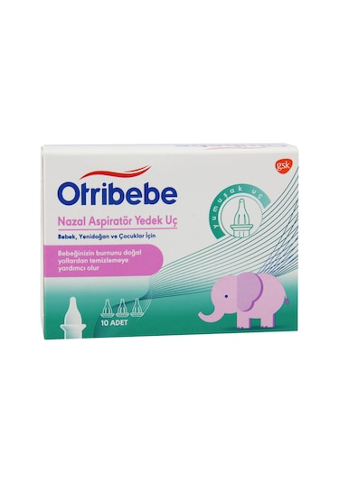 Otribebe Nazal Burun Aspiratörü Yedek Ucu 10'lu