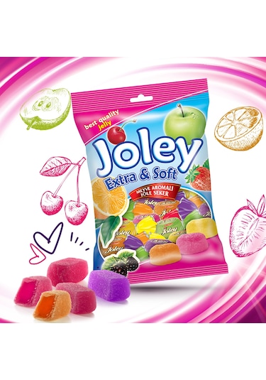 Evliya Joley Meyve Aromalı Jöle Şeker 350 G