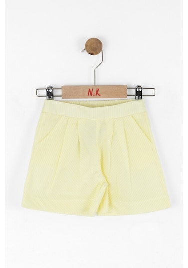 Xo Kids Kız Çocuk Şort 1-4 Yaş 58612 Sarı