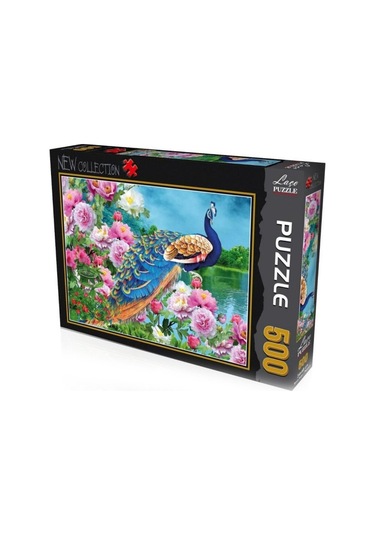 Lc7212 Laço Tavus Kuşu 500 Parça Puzzle.