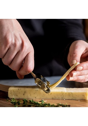 Paket El Tipi Peynir Dilimleyici - Paslanmaz Çelik, 14,6 11,8 Cm Diğer