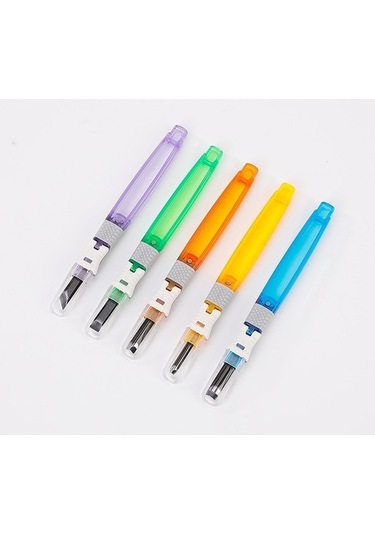 Wondernest Set, Plastik Parça Oyma Oyma Lichen El Çubuk Bıçağı, 5 Gk Bıçak Takımı, El Aletleri