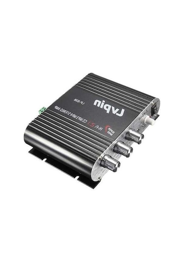 Didadodo Mini Hıfı Ses Stereo Güç Amplifikatörü Subwoofer Mp3 Araba Radyo Kanalları 2 Ev Süper Bas, Araba Ve Ev İçin Mükemmel