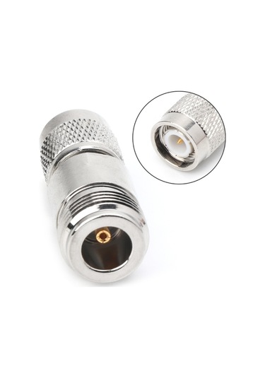 Sones Yönlendirici Konnektörünün Wifi Bağlantısı İçin Tnc Erkek - N Tipi Dişi Jak Vidalı Koaksiyel Adaptör