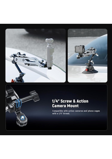 Neewer Ga022 Hydraulic Boom Arm Suction Cup
