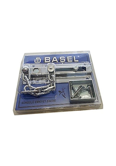 Beşel Sürgülü Emniyet Zinciri Saten Çelik Kapılar İçin N11.780