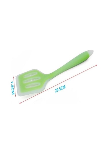 Valletta Aloha Isıya Dayanıklı 5 Parça Silikon Spatula Set Yeşil
