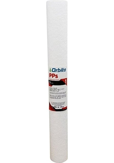 20 Inç 50 Cm 1 Mikron Sediment Spun Pp Filtre
