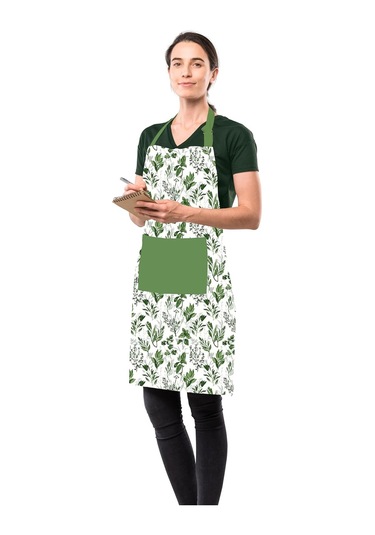 Pamuklu Mutfak Önlüğü Yemek Pişirmek İçin - Erkek Ve Kadın Önlüğü - Ayarlanabilir Ot Bahçesi, Diğer