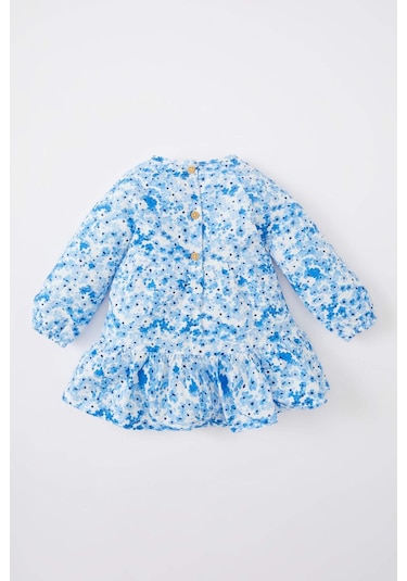 Defacto Kız Bebek Çiçekli Uzun Kollu Gofre Dokulu Elbise B9290A524SPWT34 Beyaz Defacto Kız Bebek Çiçekli Uzun Kollu Gofre Dokulu Elbise B9290A524SPWT34 Beyaz