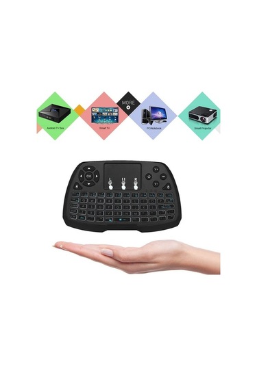Carrier 2.4ghz Kablosuz Mini Klavye Ve Dokunmatik Ped - Tv, Pc,