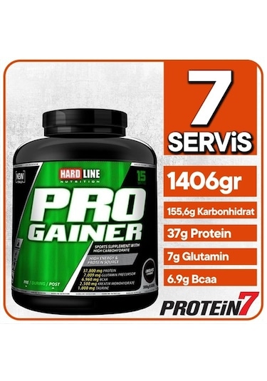 Hardline Progainer Karbonhidrat Tozu 1406Gr - 3 Farklı Aroma (305689726)