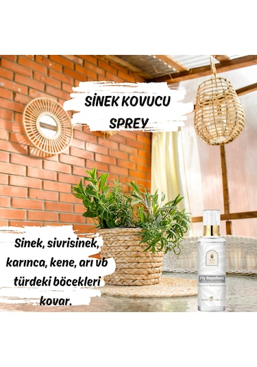 Bitkisel İçerikli Sinek Ve Kene Kovucu Vücut Spreyi 100 Ml