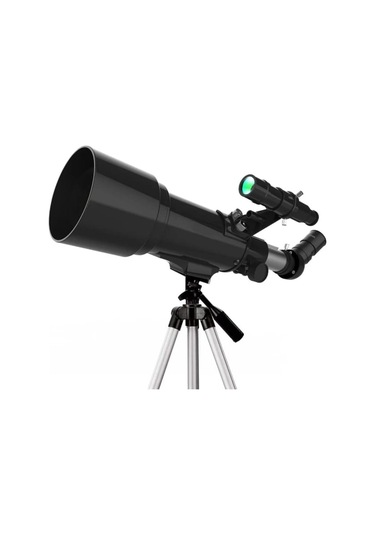 400 X 70 Mm Açıklıklı Refrakter Teleskoplar 15x - 150x Telefon Adaptörlü Reflex