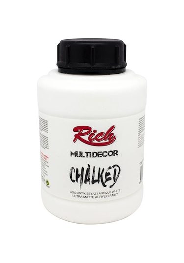 Rich Multidecor Chalked Akrilik Boya - 1750Cc - Antik Beyaz - N:4