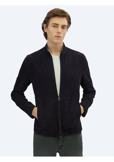 Lacivert Deri Mont Lacivert