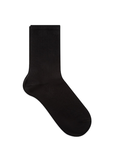 Mavi - 3lü Siyah Soket Çorap 0911173-900 Siyah