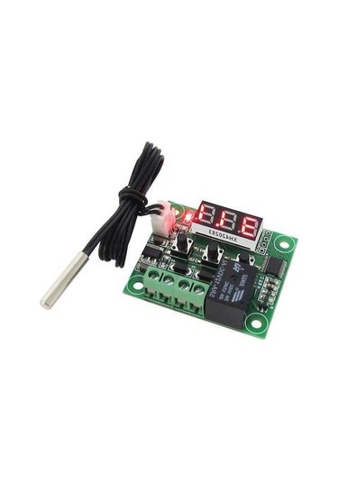 Pazly 12v Dijital Termostat Modülü -50 110 C Hassas Sıcaklık Kontrolü - Yüksek Güçlü Röle Çıkışı - Ntc Sensörü