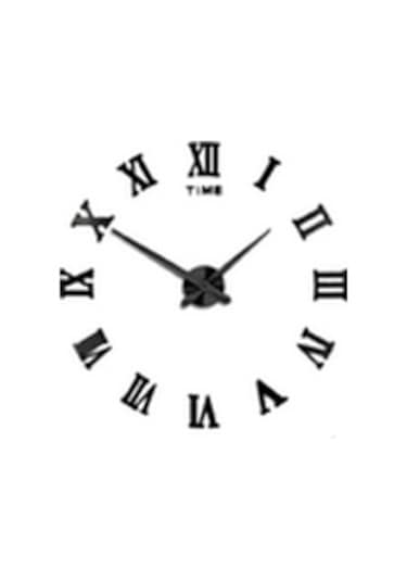 Yaleker Akrilik 3d Yansımalı Roman Rakamlı Ev Ofis Dekoru, Kolay Kurulum Dıy Sınırlısız Duvar Saati Çok Renki