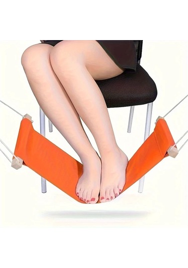 Cordial 1 Adet Siyah Ayak Hamakı Masanın Altında Kullanılan Ayak Dinlenme Yeri Ofis Ev Bahçe Ve Kamp İçin Taşınabilir Ayarlanabilir Siyah