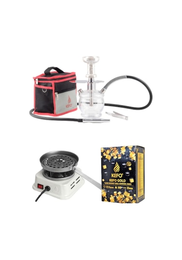 Trip Nargile Takımı+ 1 Kg+kefo Mini Rezistanslı Ocak