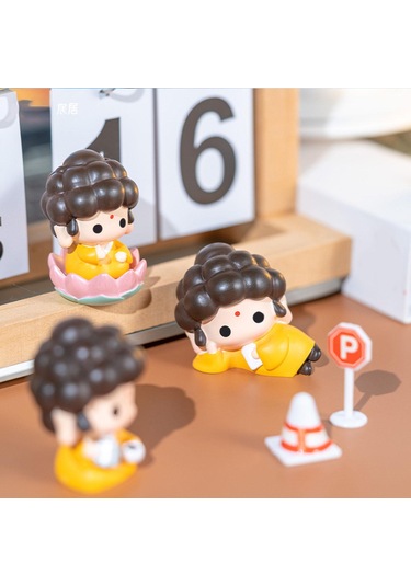 Suntek Otel Yatak Odası Oturma Için Buda Heykeli Prop Küçük