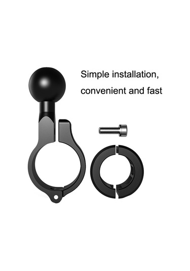 Sones R3 Motosiklet Scooter Cep Telefonu Braketi 1 Inç Top Kafa Gidon Sabit Taban