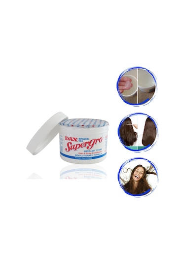 Dax Supergo Saç Güçlendirici Bakım Yağı 198 G