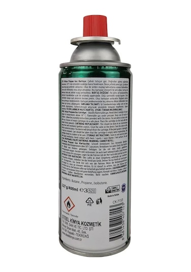 Lunaev Pürmüz Gaz Yedek 400 Ml Mutfak Düzenleyiciler 19 x 7 CM
