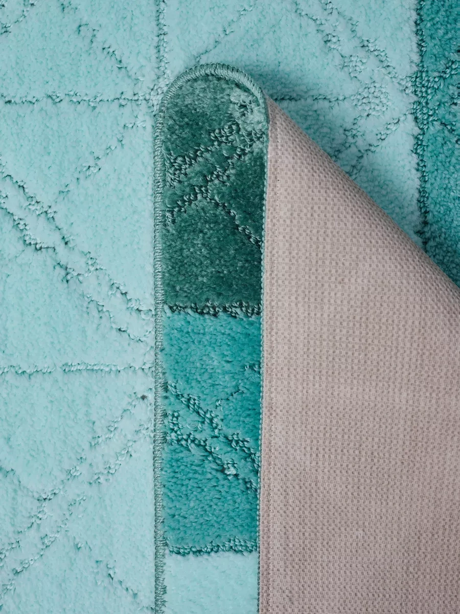 Solın Banyo Ve Tuvalet İçin Kaymaz Paspas 173454989 Yeşil