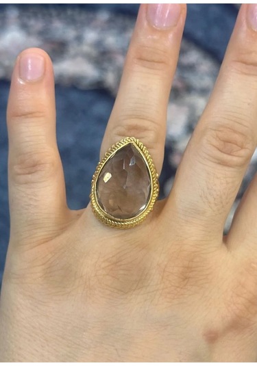 Dumanlı Kuvars Yüzük 197