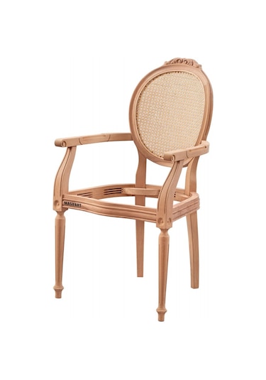 Masifart Columba Hasırlı Oymalı Tornalı Berjer Cilasız Ham Diğer