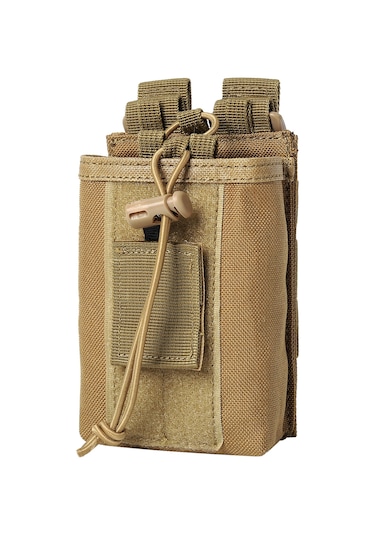 Geeksen Kask Telsizi Açık Hava Sporları Taktik Telsiz Çantası, Radyo Aksesuar Çantası, Çok Fonksiyonlu Alet Çantası, Taktik Çanta Haki