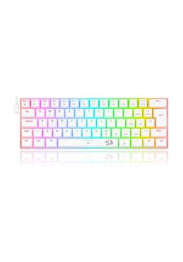Redragon K630W-RGB Dragonbord %60 Blue Switch Mekanik Klavye