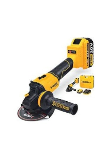 Sgs 5510 Akülü Avuç Taşlama Makinası Kömürsüz Motor 20 Volt