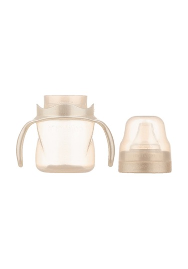 Mamajoo Kulplu Akıtmaz Eğitici Bardak Pearl 160 ML & Anti-Kolik Pudra
