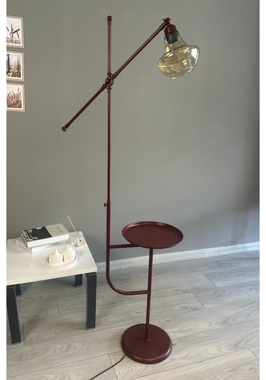 Melk Vişne Çürüğü Gövde Bal Rengi Cam Lambader Tepsili Makas Gövde Modern Oturma Odası Natural