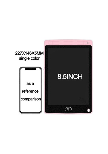 4.4/8.5/inç Lcd Yazma Tableti Çizim Tahtasında Çocuklar Graffiti Eskiz Defteri Single Color 7