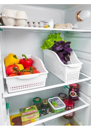 El Casa Tekerlekli Konteyner, 35,5x13x17 Cm, 5,9 L 179993341 Beyaz