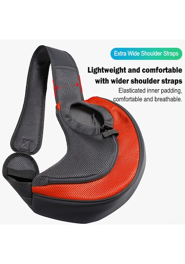 Qingmipy Taşınabilir Nefes Alabilir Köpek Taşıma Çantası - Hafif Ve Konforlu Sırt Askılı Evcil Hayvan Taşıyıcı