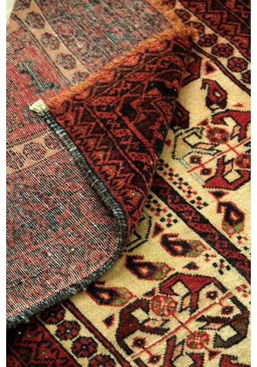 Belliç El Dokuma Yün Halı - Leh1004500161 Kırmızı