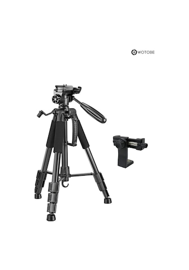 Çantalı Ayarlanabilir Profesyonel Telefon Kamera Sabitleyici Tripod