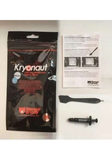 Thermal Grizzly Kryonaut 12.5 W/M·K 1Gr Termal Macun Tg K 001