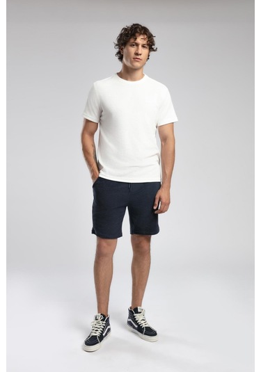 Lee Cooper Naul Erkek O Yaka T-shirt Beyaz-19831 Beyaz